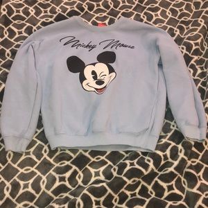 Blue Mickey Mouse Sweater!